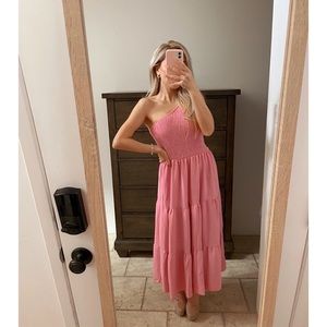 Gorgeous One Shoulder Beach Dress